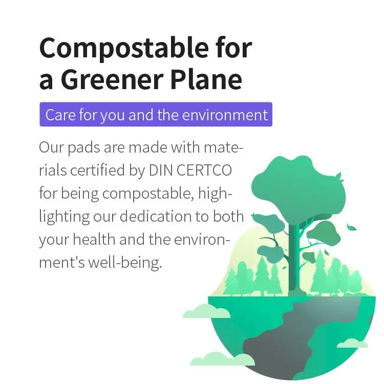 Cool Plus Organic Herbal Pads- Overnight Lhamo Pad